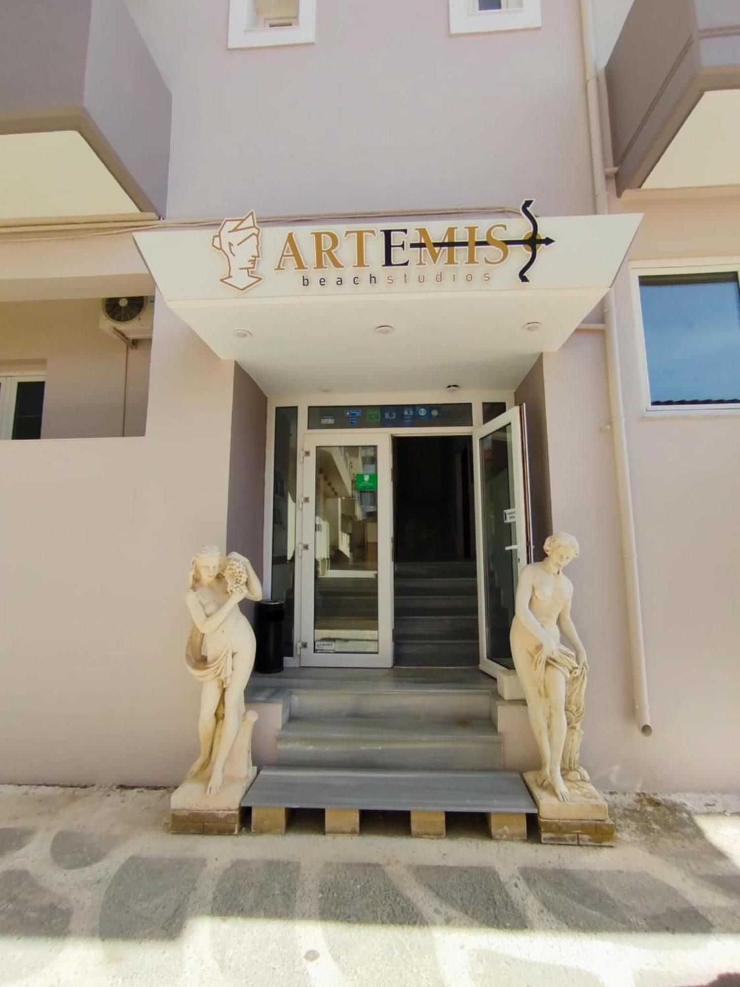 Artemis Beach Studios Kalamaki  Dış mekan fotoğraf